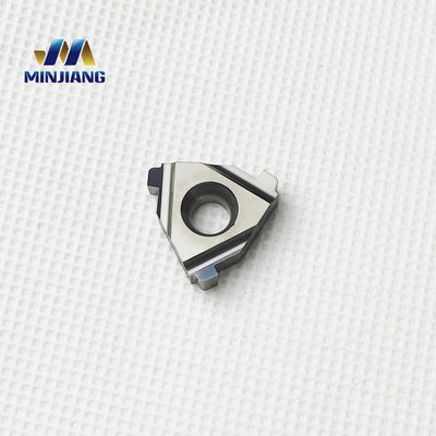 Resistência a altas temperaturas e alta eficiência inserções indexáveis de fio trapezoidal de carburo